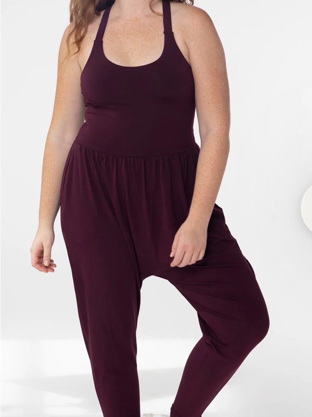 IMBODHI - BŌDHI JUMPER - BURGUNDY - Picture 2 of 6
